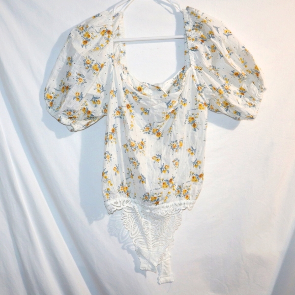 Intimately Free People Angela Floral Print Bodysuit - Picture 4 of 11